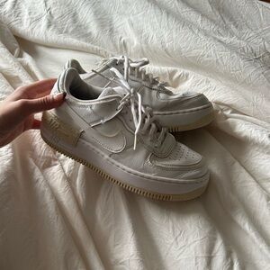 White Nike Air Force